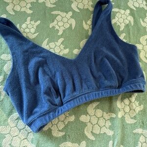 Offline By Aerie - Comfy Bra Blue- Women's XL